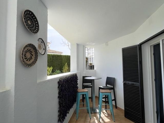 A Terrace With Sea View, 2 Bedrooms Apartment In Benalmadena Bagian luar foto